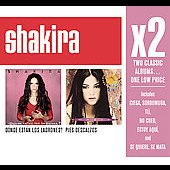 Disco de Shakira: “Donde Estan Los Ladrones?/Pies Descalzos [Box]”