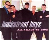 Disco de Backstreet Boys: “All I Have to Give [US CD Single]”