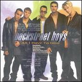 Backstreet Boys Album: “All I Have to Give [Japan CD Single #2]”